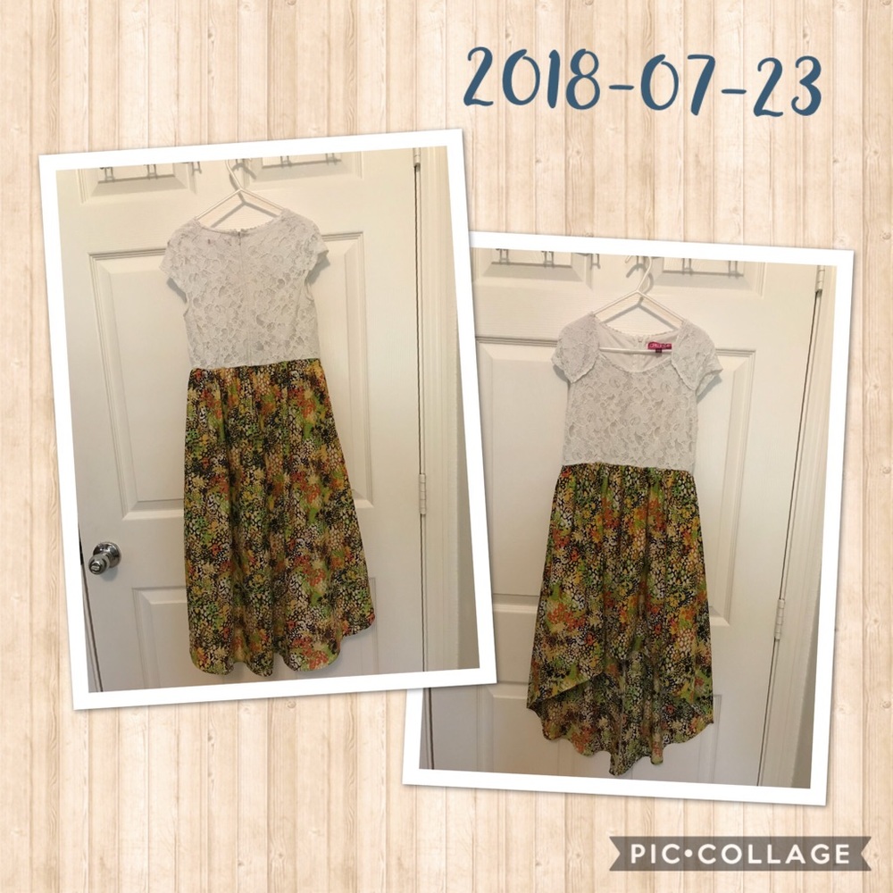 ❣️Beautiful Asymmetrical Girls Dress 10/12!❣️